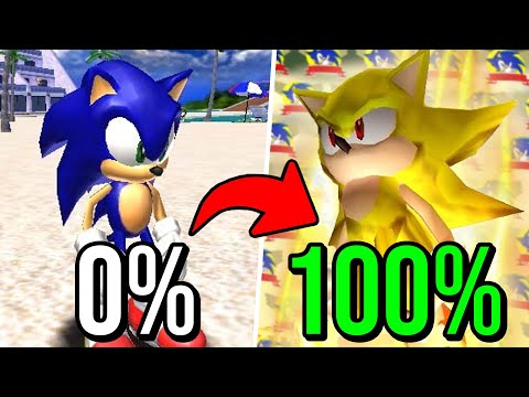 25 years later, I finally 100%'d Sonic Adventure DX