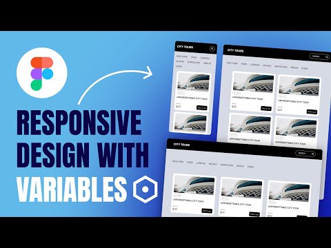 Responsive design in Figma using Auto Layout and Local Variables