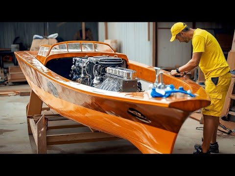MAN Builds a Real Yacht with a Car Engine | Full Build @Nasatchannel