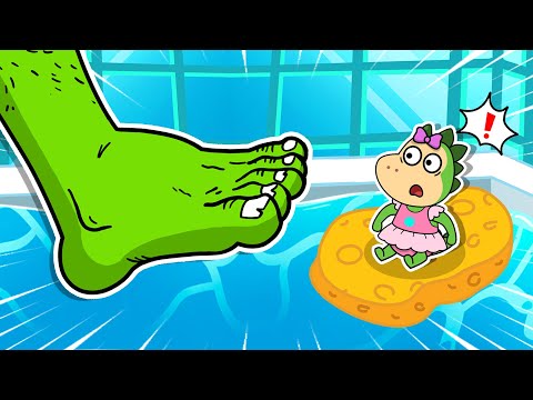 😱 Sparkle Shrunk in the Bath! 🙈🌀 Epic Adventure! 🔥 Fire Spike Kids Stories