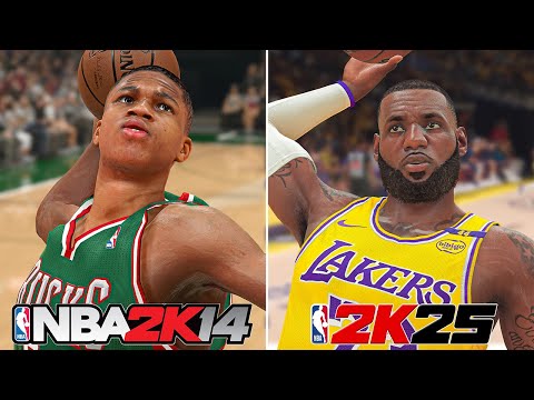 Giannis vs LeBron In Every 2K