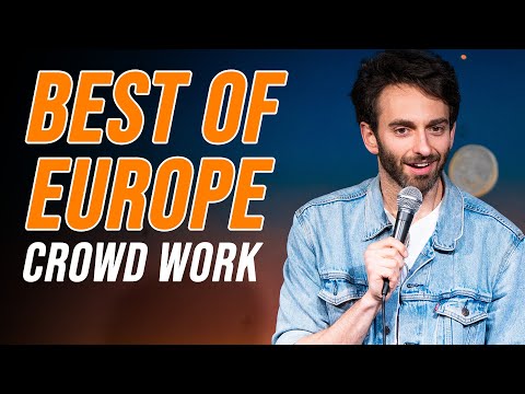 Best of Europe Crowd Work (2024) | Gianmarco Soresi | Stand Up Comedy