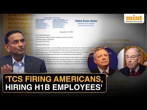 U.S. Senators Write To TCS Amid Tech Layoffs, Claim They're 'Replacing Americans With H1B Employees'