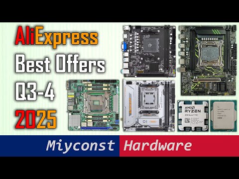AliExpress offers Q3-4 2025, AM5, LGA1700, AM4, LGA2011-3, LGA3647, EPYC SP3, CPU, GPU