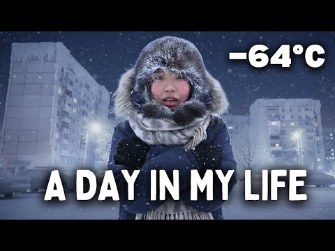 24 Hours in the Coldest City on Earth Yakutsk –64°C (−83°F)