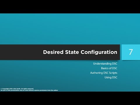 PowerShell Master Class - Desired State Configuration