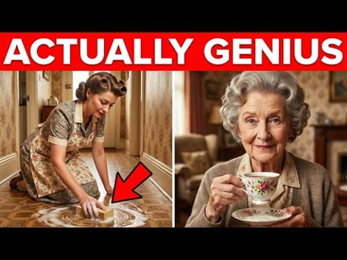 20 Forgotten British Cleaning Rituals Every 1950s Housewife Swore By