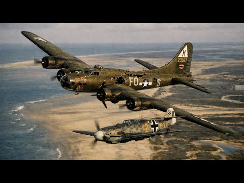 What American B-17 Crews Saw When a Luftwaffe Fighter Escort Turned Out to Be... Protecting Them