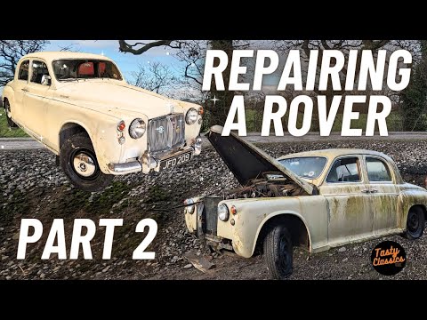 Two Weeks To Save This British Classic! A Gorgeous 1962 Rover P4 100 2.6 Straight 6