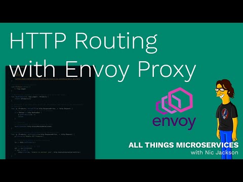 Load balancing and HTTP Routing with Envoy Proxy