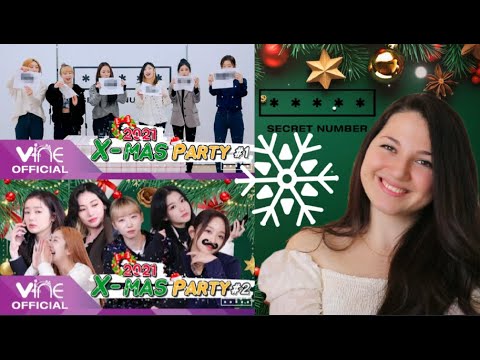 2021 SECRET NUMBER X-MAS PARTY Part 1&2 / SkyChild REACTION