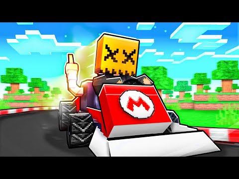 I Turned Minecraft into MARIO KART!