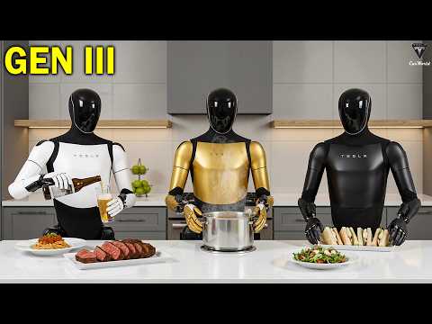 Tesla Bot Gen 3 Finally UPDATED With 3500 NEW Tasks! Amazing COOKING, Clean House & Serve BEER!