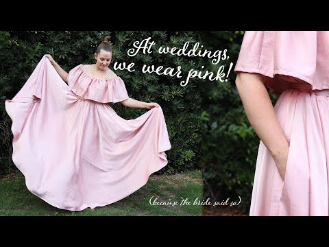 Get In Kiddos, We're Self-Drafting a Bridesmaid Dress!