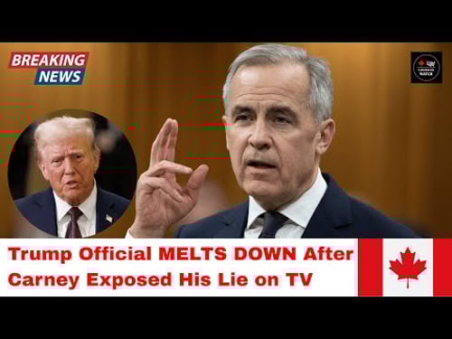 JUST IN: Trump Official MELTS DOWN After Carney Exposed His Lie