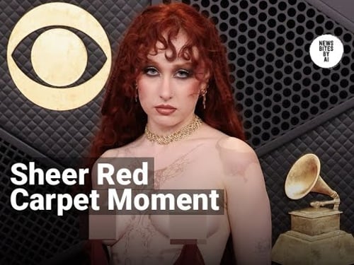 Chappell Roan’s sheer shockwave at the Grammys