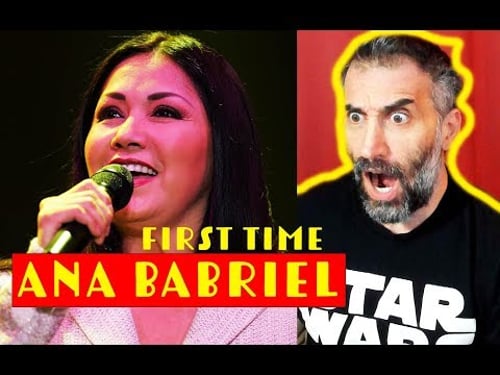 Ana Gabriel - LUNA FIRST TIME REACTION
