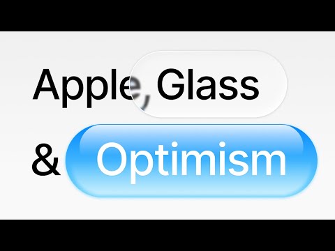 Apple, Glass & Optimism: Reflections on Liquid Glass