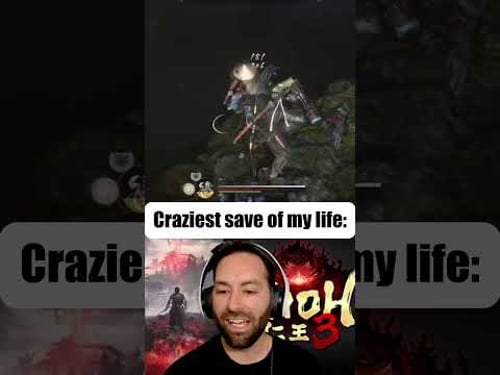 Most INSANE save of my Nioh 3 career...