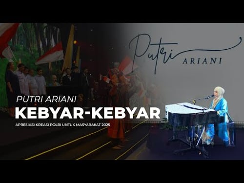 GOMBLOH - KEBYAR KEBYAR, PUTRI ARIANI COVER (Apresiasi Kreasi Polri untuk Masyarakat 2025) - FANCAM