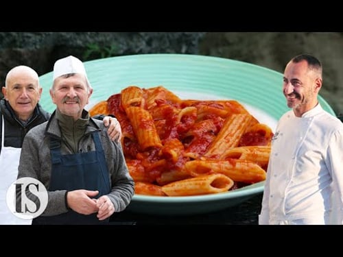 Penne all'arrabbiata: originale vs. gourmet con i cuochi di Castel Sant'Angelo e Francesco Apreda