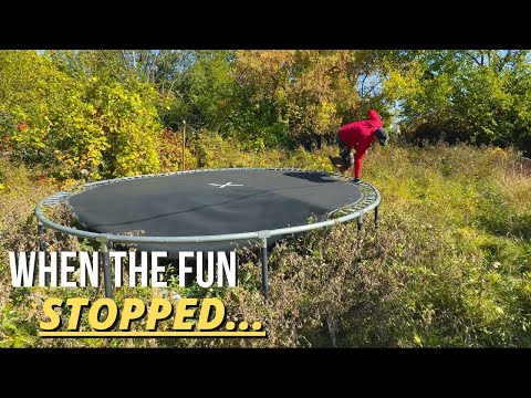 A Backyard Gone Quiet, and a Trampoline That Said Everything