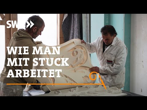 How to work with stucco | SWR Handwerkskunst
