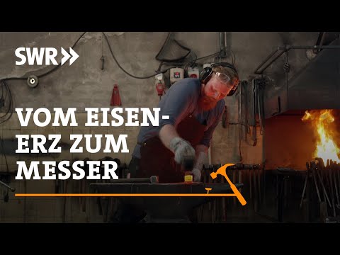 How to get from iron ore to a knife | SWR Craftsmanship