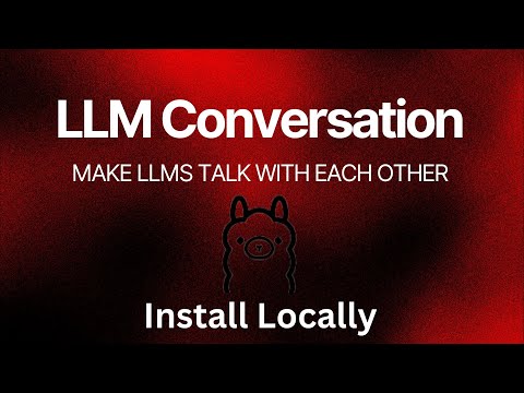 Multi LLM Conversation Tool with Ollama - Install Locally