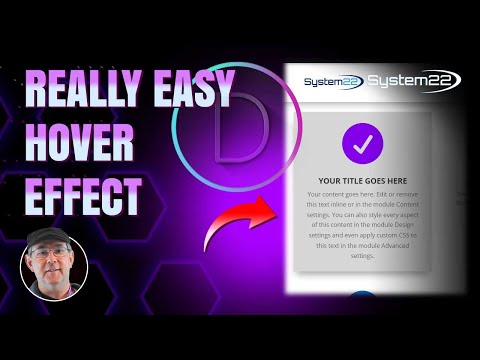 REALLY EASY Hover Effect Divi Theme 👍👍👍