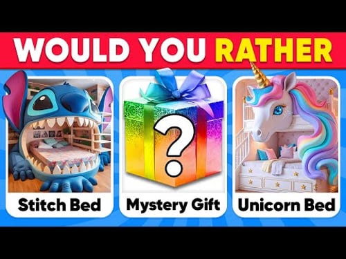Would You Rather - LUXURY Mystery Gift Edition 🎁💸🌈 Quiz Galaxy