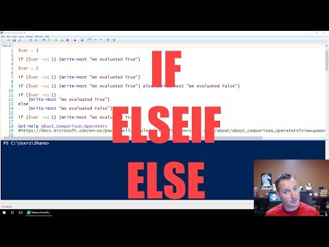 Getting started with the PowerShell If Statement