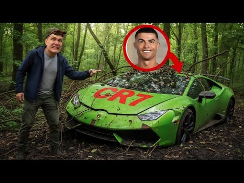 We Found Ronaldo’s Abandoned Lamborghini?! Will it Run and Drive?