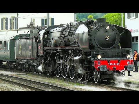 RESTORED in 20'000+ HRS | HEAVIEST OPERATING PREWAR STEAM LOCOMOTIVE in EUROPE - SNCF 241-A-65