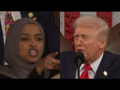 'You should be ashamed': Trump shuts down heckling Ilhan Omar