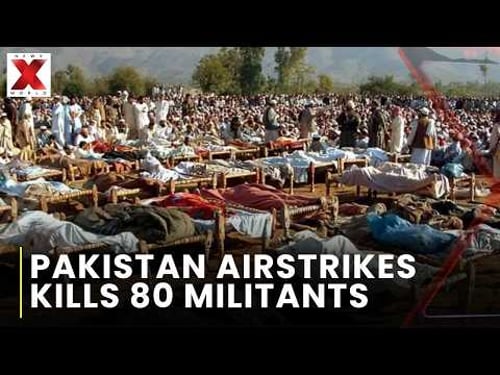 Pakistan Conducts Airstrikes Killing Over 80 Militants Along Afghan Border | NewsX World