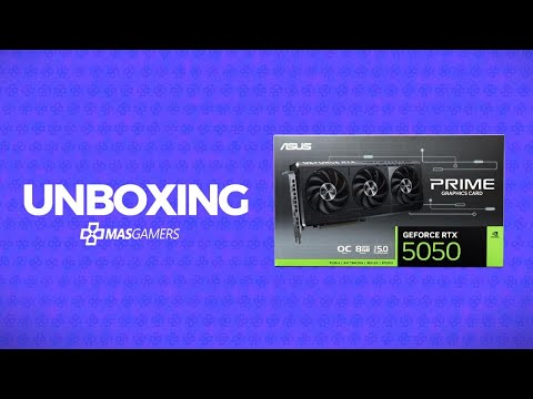 UNBOXING Asus NVIDIA RTX 5050 PRIME OC 8GB