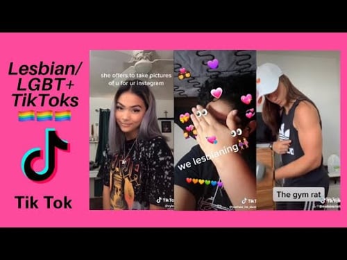 Actually good (mostly LESBIAN) lgbt tik toks that make me feel even more gay