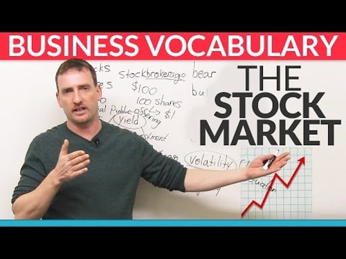 Business English Vocabulary: The Stock Market