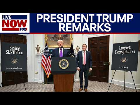 Trump: "largest deregulatory action" in U.S. history
