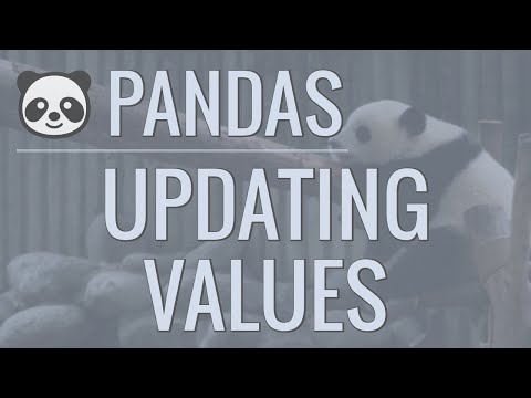 Python Pandas Tutorial (Part 5): Updating Rows and Columns - Modifying Data Within DataFrames