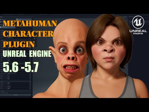 Unreal 5.6 : Metahuman Character Plugin Deep Dive & Custom Characters