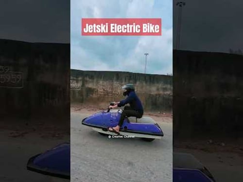 Jetski Ebike #jetski #ebike #diy #howto