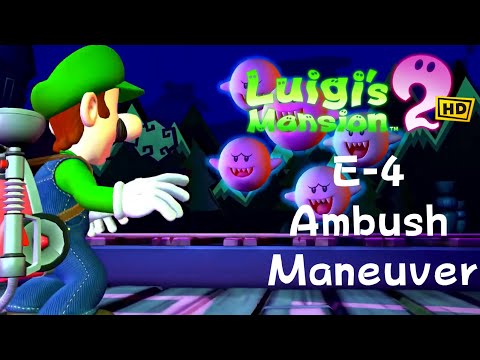Let's Play Luigi's Mansion 2 HD: E-4 Ambush Maneuver