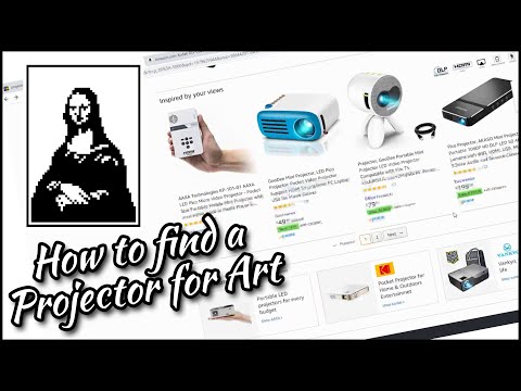 How to find a Projector for Art ■ Tracing Masterpieces