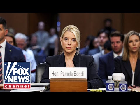 AG Pam Bondi faces BARRAGE of questions