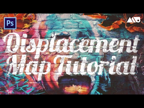 How to Use Displacement Maps inside Adobe Photoshop Tutorial