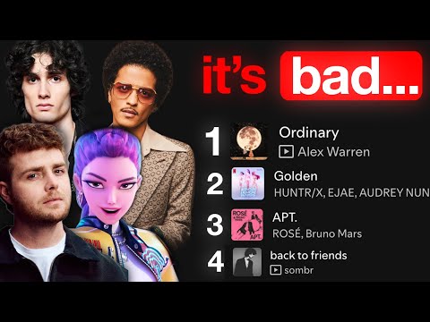 The Top 10 Songs of 2025 are Rough...