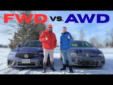 Which is Better? | AWD Golf R vs. FWD 2025 Acura Integra Type S