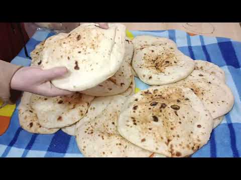 العيش البلدى بدون رح وبدون مطرحه #عيش الماكنه على عين البوتجاز بدون مجهود مميز وتحدددددددى